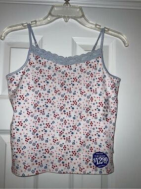 Limited TOO sz 16 US Girls Cami Bra Floral print NWT